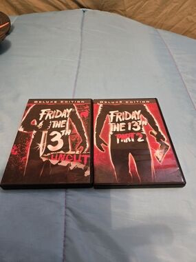Friday the 13th DVD Uncut/ Friday The 13th Part2 Deluxe Edition Horror Set Of 2